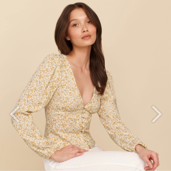 Reformation Nell Top in Lima - Picture 3 of 8